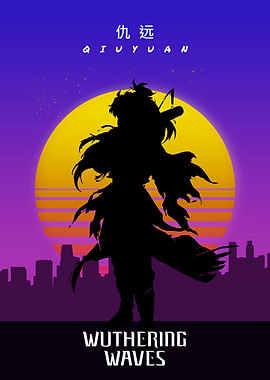 Wuthering Waves Qiuyuan Silhouette