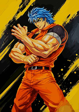 TorikoAnime character in orange jumpsuit