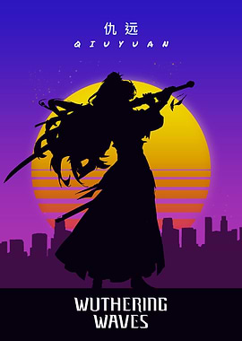 Wuthering Waves Qiuyuan Silhouette