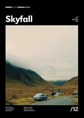 Skyfall Movie Poster