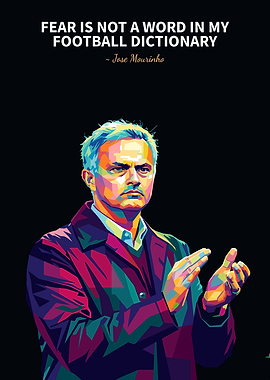 Jose Mourinho Pop Art