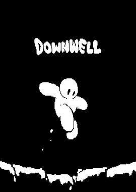 Downwell Game Art