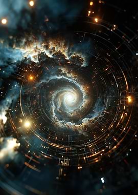 Cosmic Swirl in a Tunnel