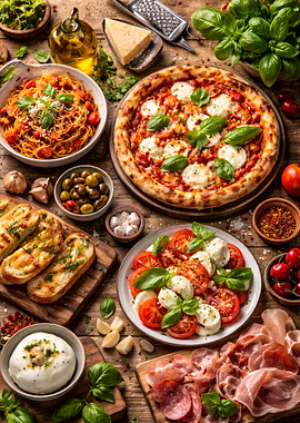 Italian Feast Spread