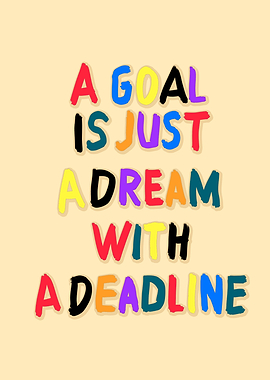 Inspirational Quote About Goals