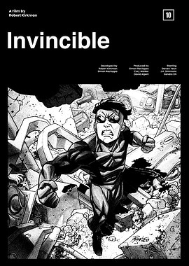 Invincible Comic Book Poster