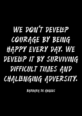 Inspirational Quote About Courage