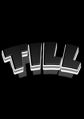 3D Text Art 'TILL'