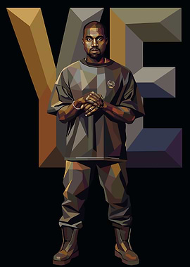 Kanye West YEE Portrait