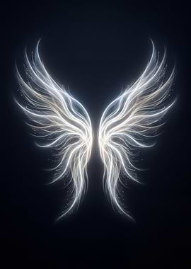 Glowing Angel Wings
