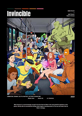 Invincible TV Show Poster