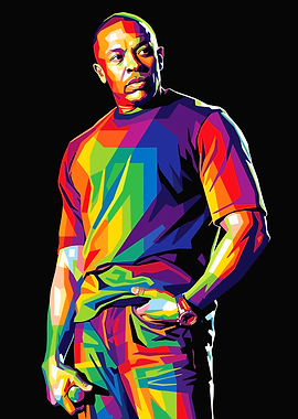 Dr. Dre Pop Art Portrait