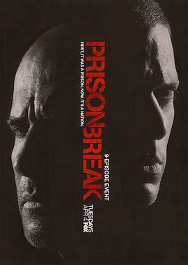 Prison Break TV Show Poster