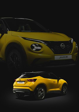 Yellow Nissan Juke Cars