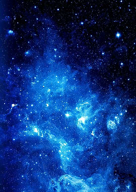 Deep Space Nebula with Stars
