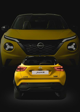 Yellow Nissan Juke Cars