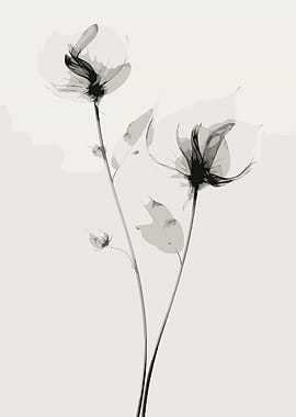 Delicate Floral Illustration