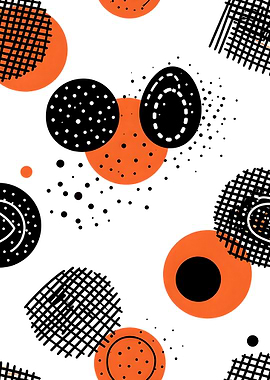 Abstract Geometric Shapes Pattern