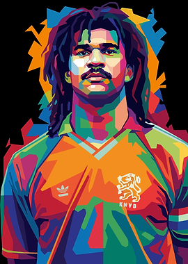 Ruud Gullit Pop Art Portrait