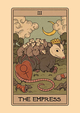 The Empress - Possum Tarot