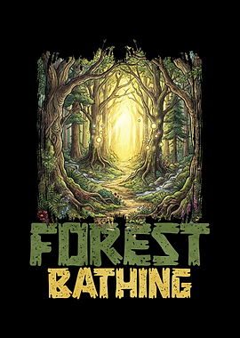 Enchanted Forest Path with Text