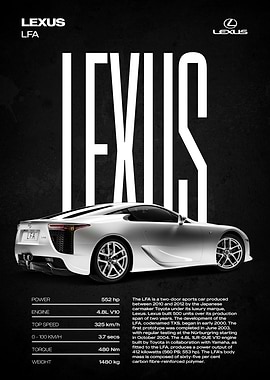 Lexus LFA Sports Car