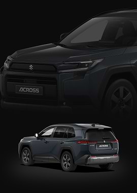 Suzuki Across SUV Rear View