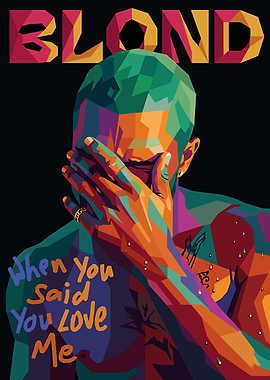 Frank Ocean Blond Album Art