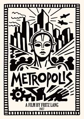 Metropolis Film Poster Print