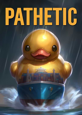 Pathetic Rubber Duck Ship