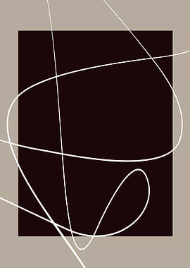 Abstract Geometric and Line Art