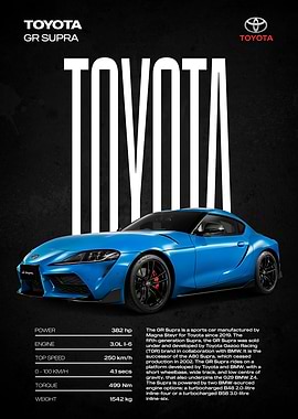 Toyota GR Supra Sports Car