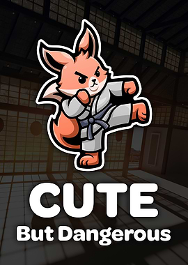 Cute But Dangerous Karate Fox