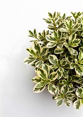 Variegated Houseplant Leaves