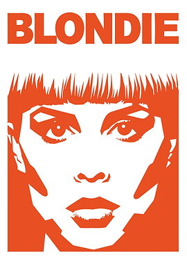 Blondie Pop Art Portrait