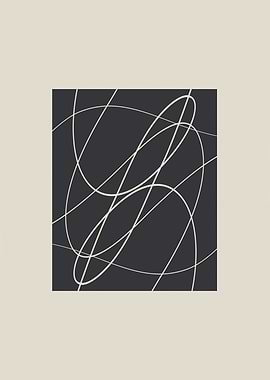 Abstract Swirls on Dark Background