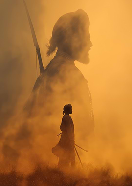 Warrior in Fog