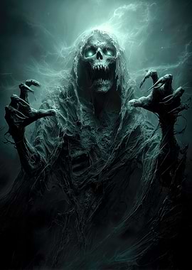 Terrifying Ghostly Figure