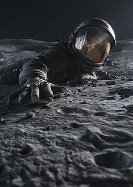 Astronaut on the Moon