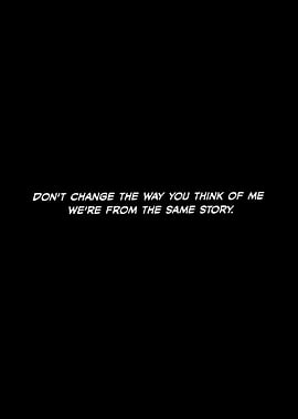 Inspirational Quote on Black Background