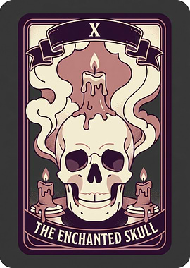 The Enchanted Skull Tarot Card