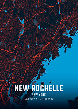 New Rochelle City Map