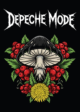 Depeche Mode Mushroom and Berries