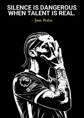 Joao Pedro Quote with Portrait