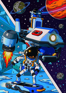 Astronauts in Space Adventure
