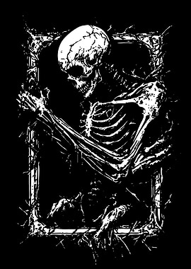 Skeleton in a Frame