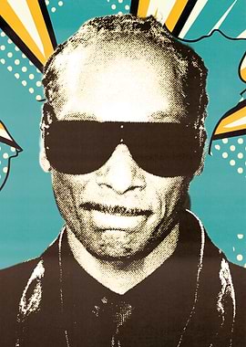 Snoop Dogg Pop Art Portrait