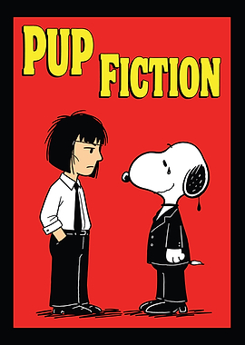Pup Fiction Snoopy and Fifi