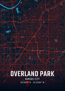 Overland Park City Map