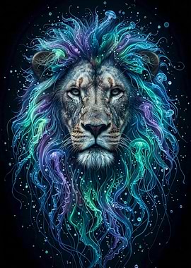 Deep Sea Jellyfish Lion